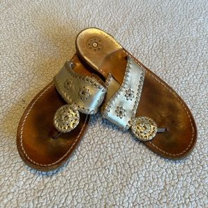 Girls Platinum Jack Roger’s Sandals